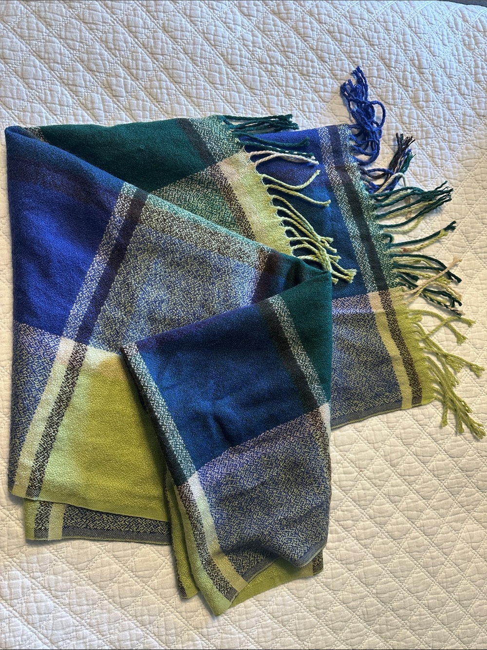 ✨ 3 for $30 ✨ Plaid Wide Scarf